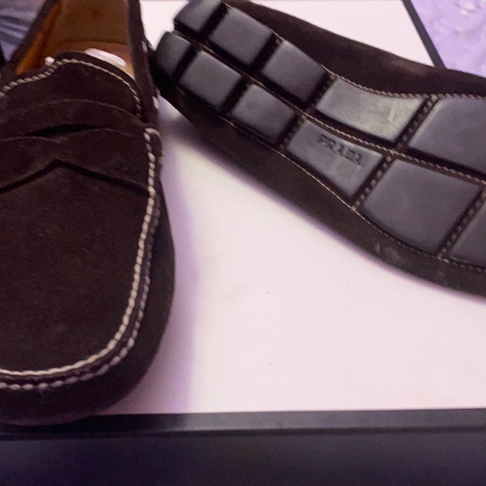 Prada loafers wore once